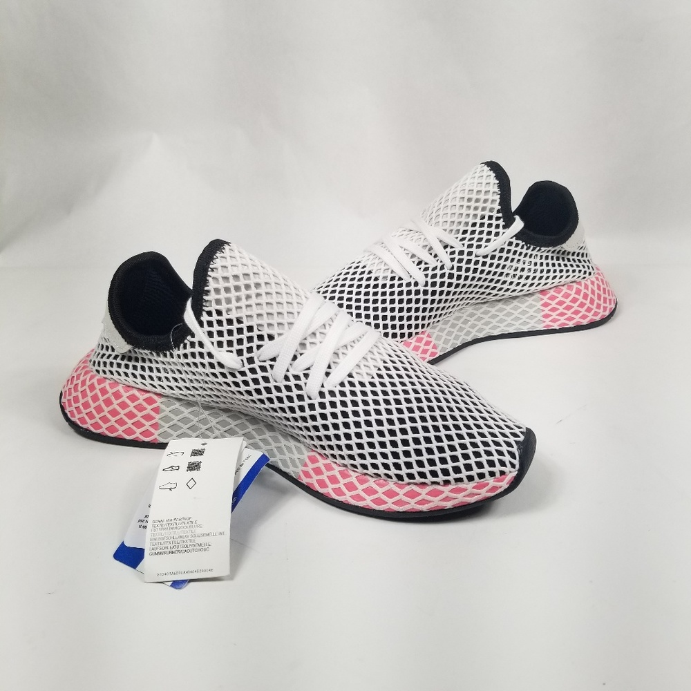 Adidas Deerupt Runner Womens Running Shoes Sz 7.5
